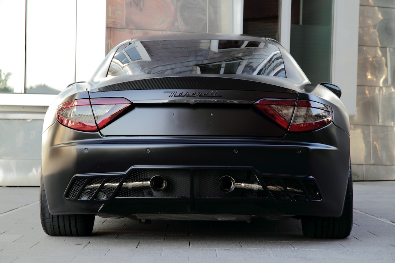 Anderson vytvořil temné Maserati Granturismo S 3