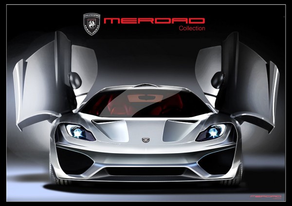 McLaren MP4-12C jako MehRon GT od Merdad Collection 1