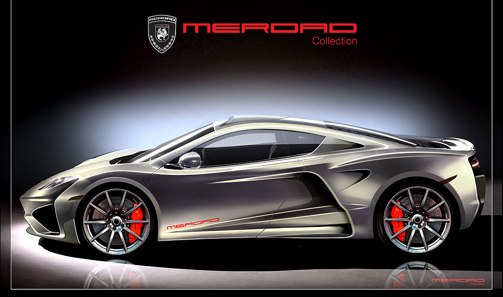 McLaren MP4-12C jako MehRon GT od Merdad Collection 3