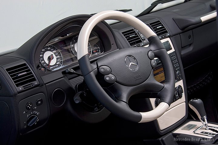 Arabské vozítko Mercedes-Benz G Arabia 100 pro náročné 9