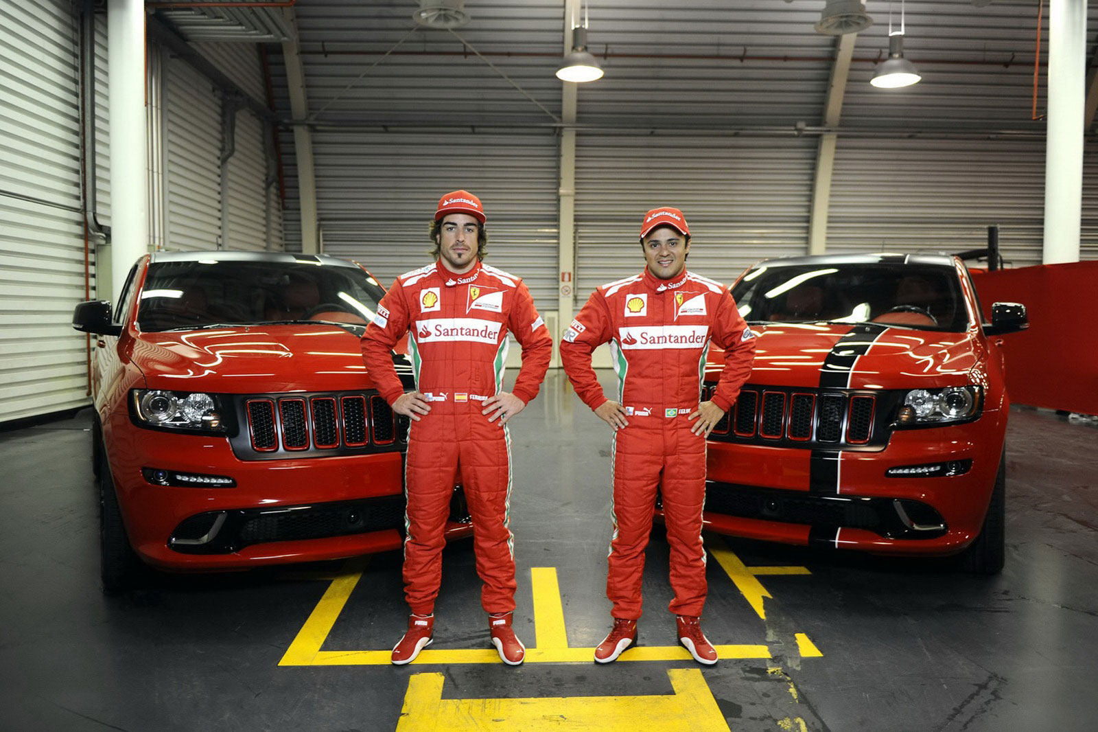 Fernando Alonso a Felipe Massa dostali nové hračky 2