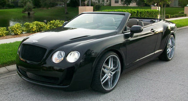 Chrysler Sebring převlečen za Bentley Continental 1