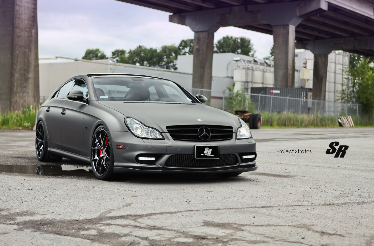 Mercedes-Benz CLS63 AMG jako Project Stratos 3