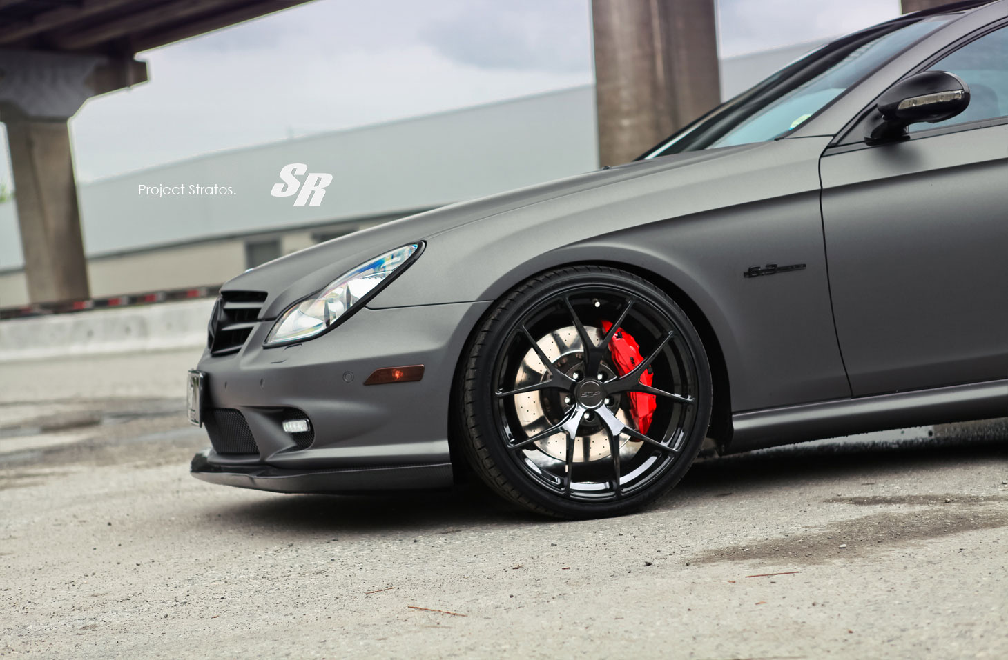 Mercedes-Benz CLS63 AMG jako Project Stratos 5