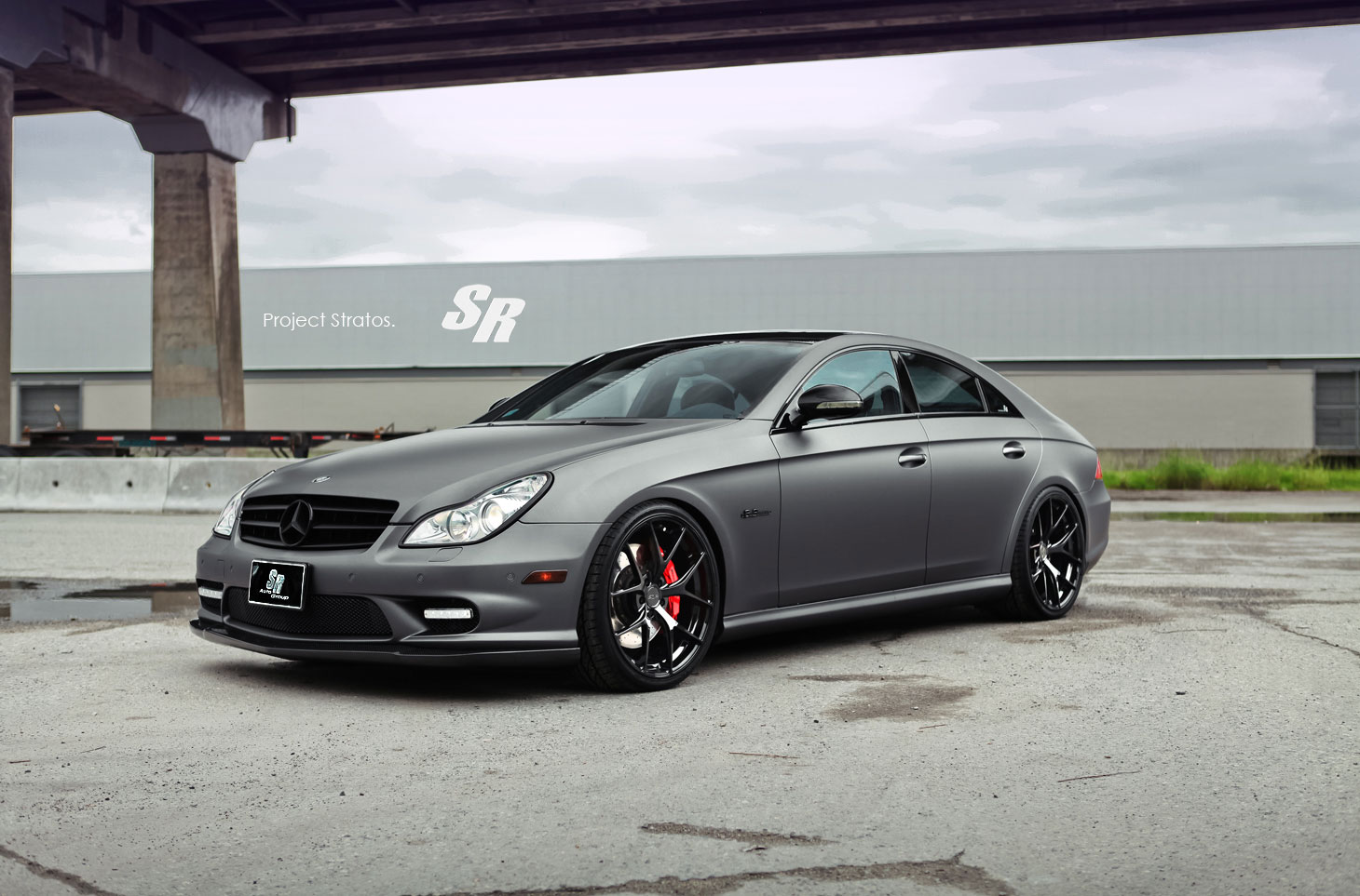 Mercedes-Benz CLS63 AMG jako Project Stratos 6