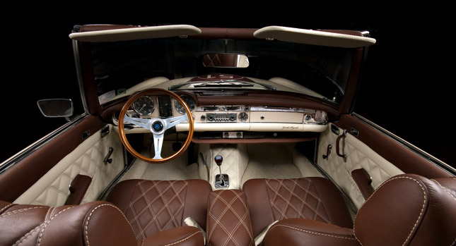 Mercedes-Benz SL z 60. let prošel lehčí modernizací 1