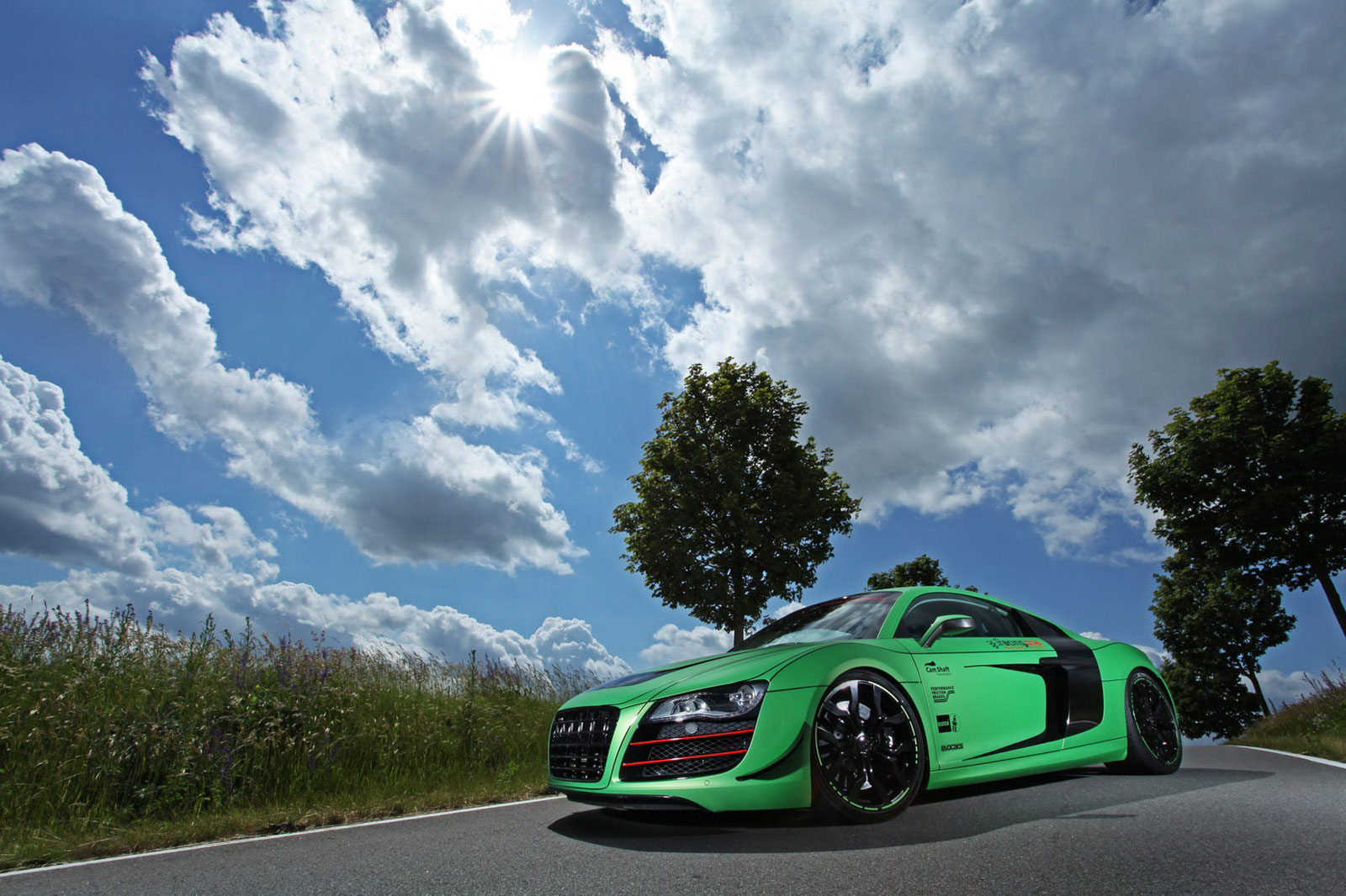 Zelené Audi R8 od německých tunerů Racing One 6