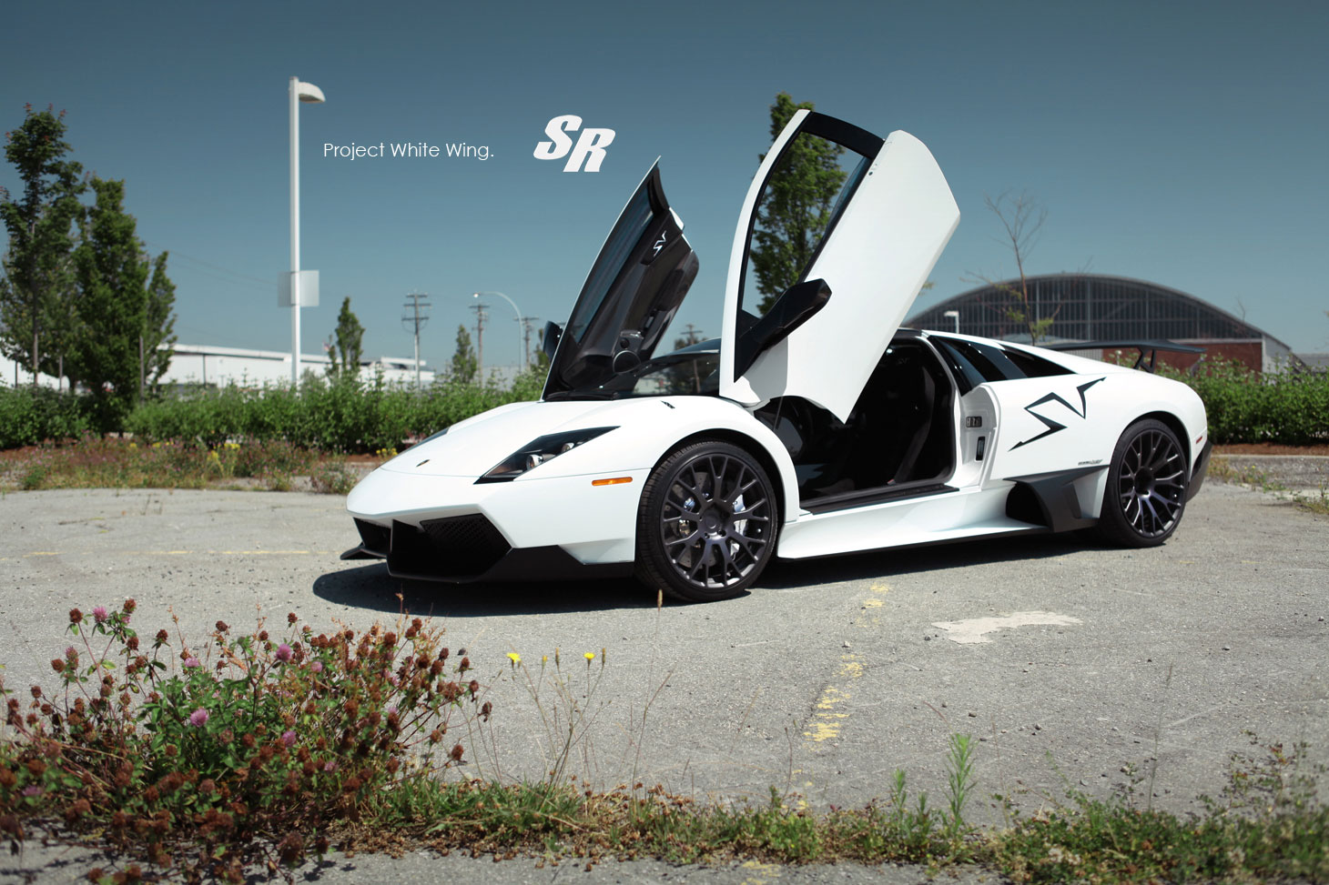 Lamborghini Murcielago LP670-4 SV jako Project White Wing 2