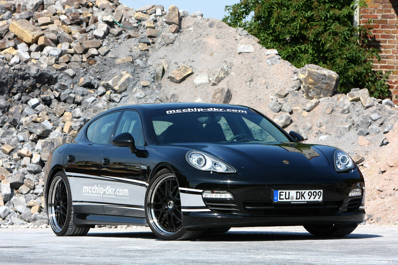 Mcchip-Dkr vylepšil naftové Porsche Panamera 3