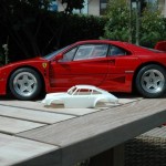 Precizní Miniatura Ferrari F40