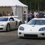 Bugatti Veyron a Koenigsegg CCXR se utkají ve sprintu