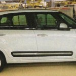 Fiat 500XL: pětistovka pro sedum cestujících na první fotce
